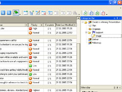 Tree-structured category system.