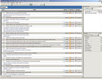 Business process analysis template