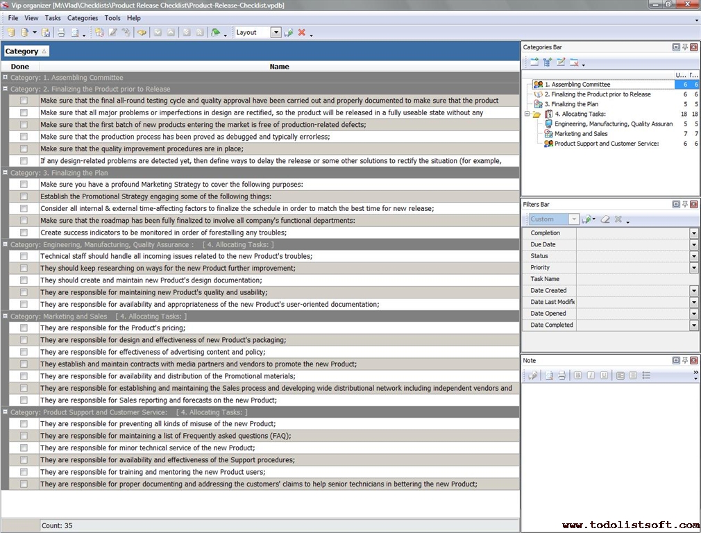 Release Management Plan Template