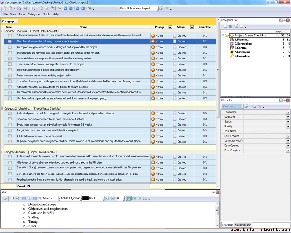 Ms Word Project Status Report Template Software