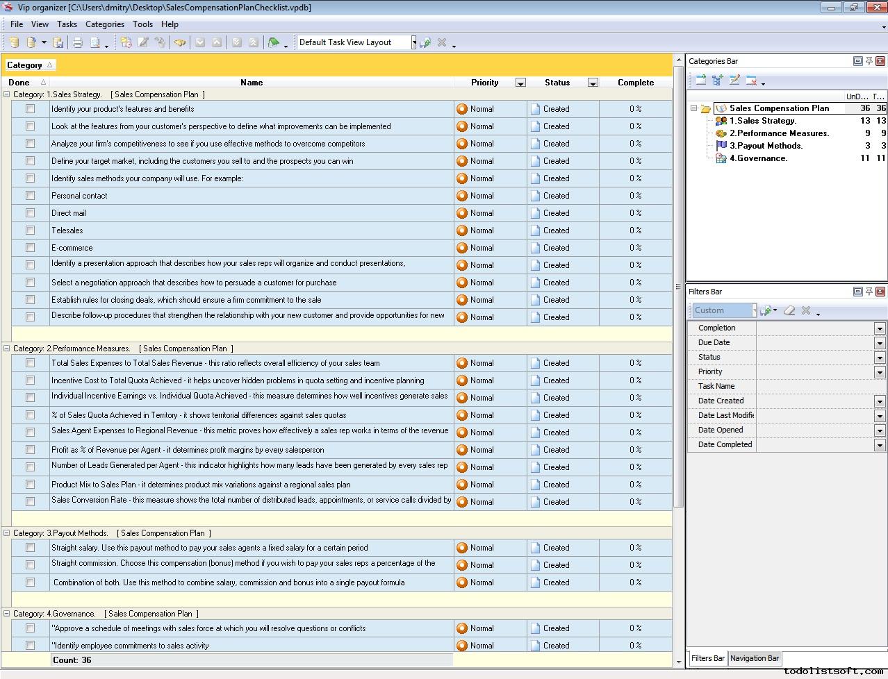 sample compensation package template