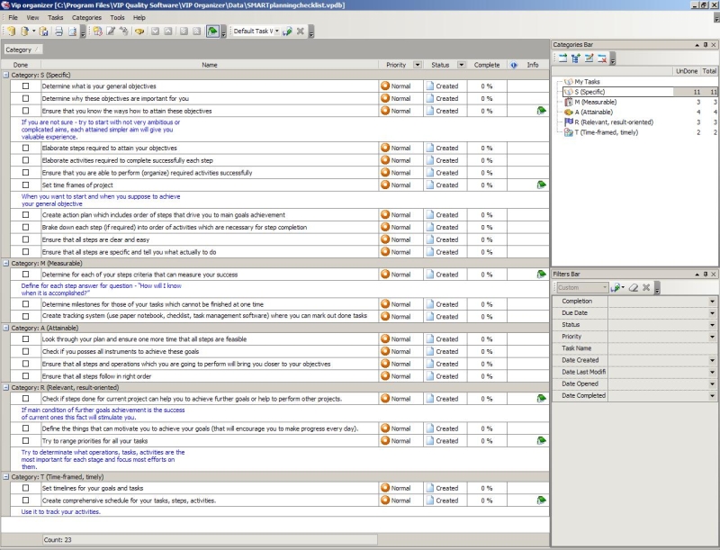 Smart Planning Template from www.todolistsoft.com