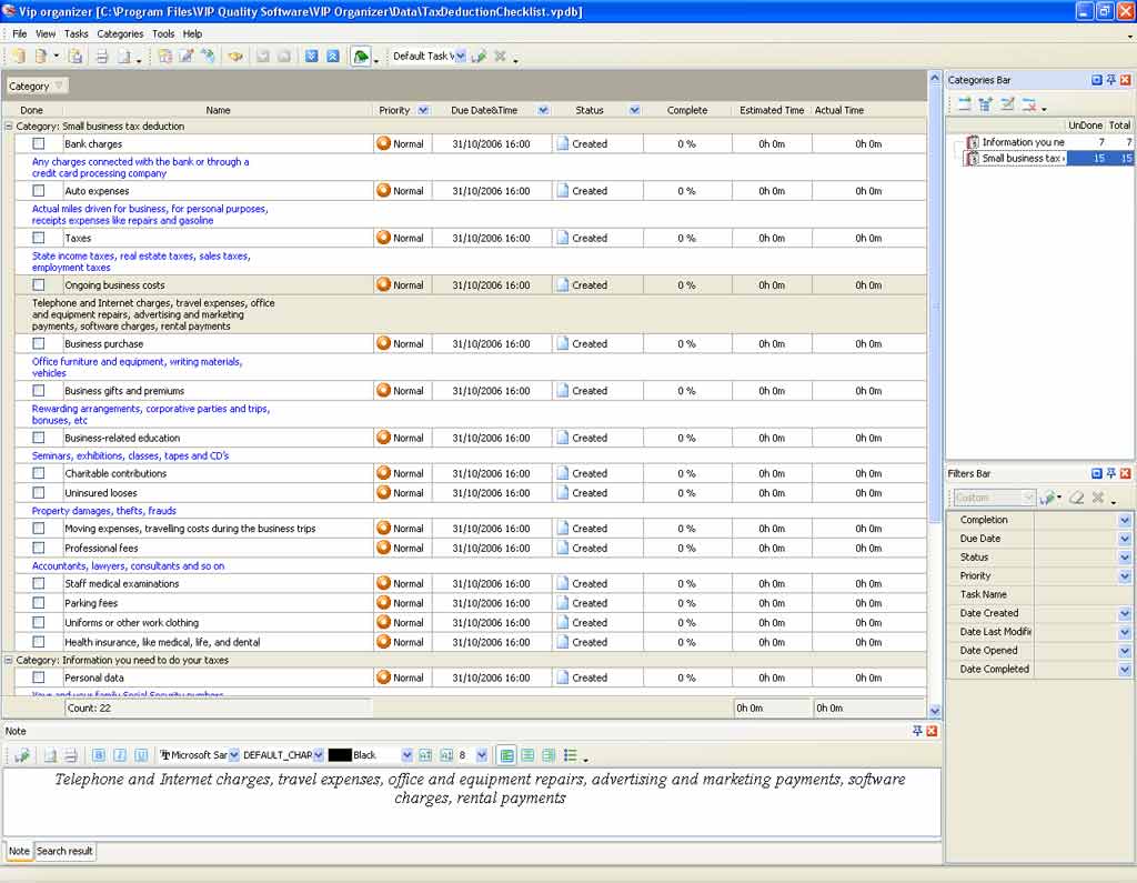 List Of Tax Deductions Examples and Forms